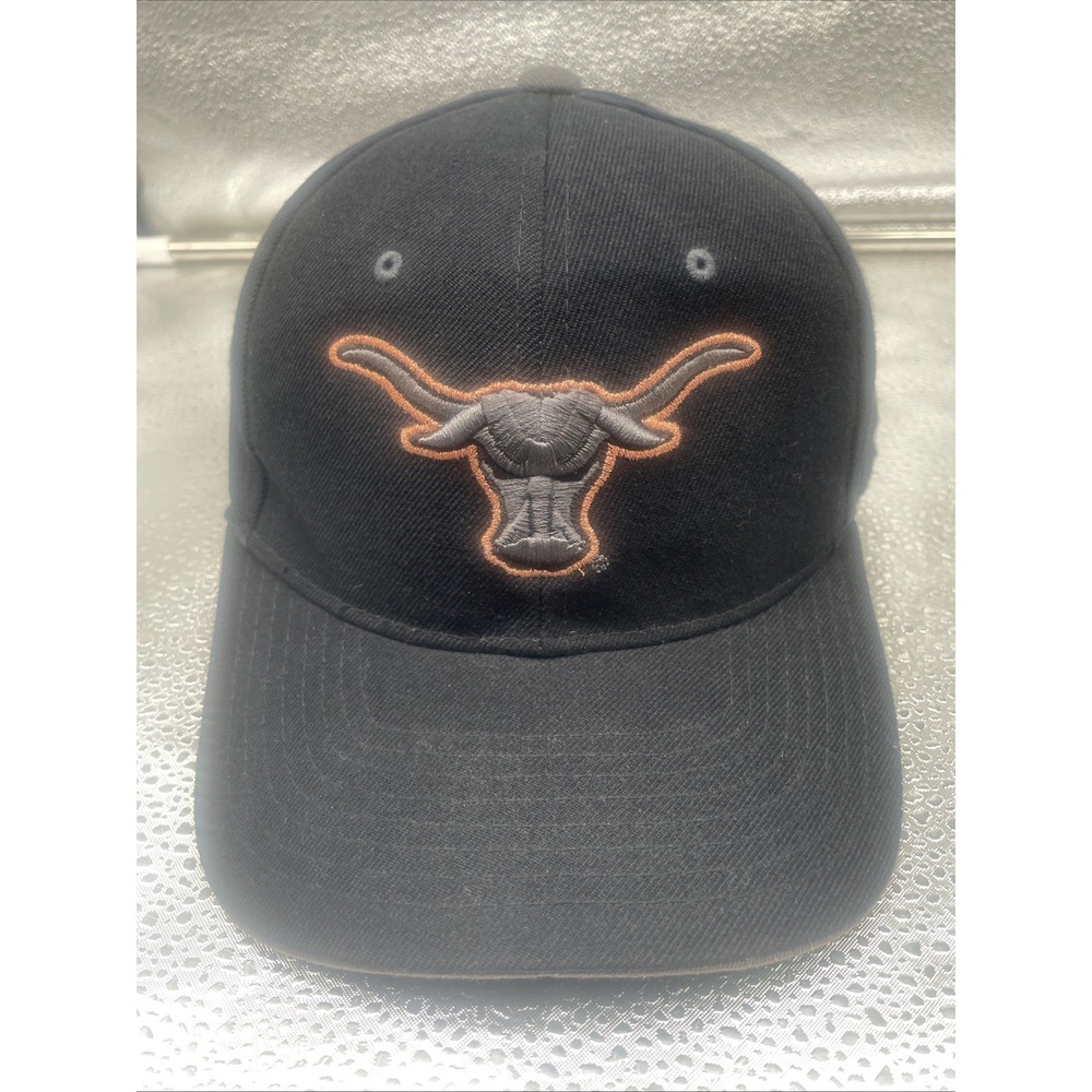 Texas Longhorns Hat Cap Men Black Football ZEPHYR 7 3/8 THE Z HAT